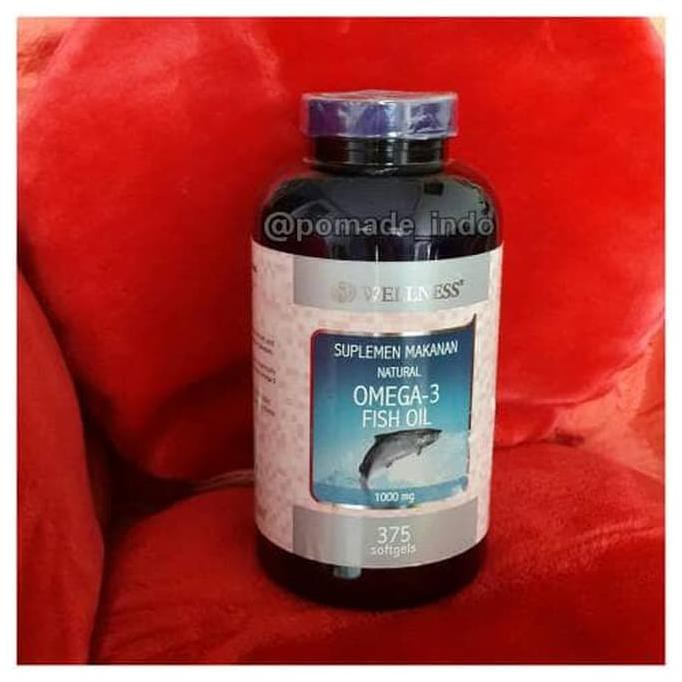 Promo Wellness Omega 3 Fish Oil 1000Mg 1000 Mg Isi 375 Softgels