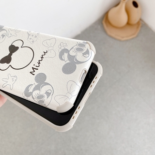 Case Pelindung Lensa Anti Jatuh Desain Mickey Untuk Iphone