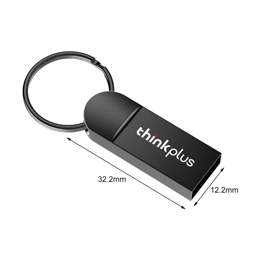 (Huluboy) Flashdisk USB 2.0 High Speed Bahan Zinc Alloy Kapasitas 8 / 16 / 32GB / 64GB Untuk Lenovo