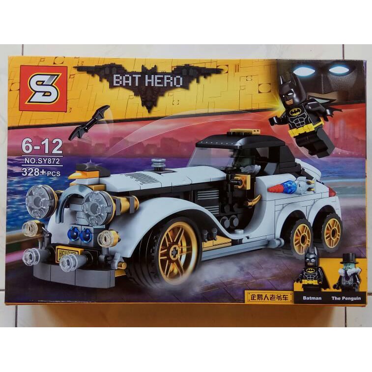Brick Lego SY 872 Batman Chasing Penguin