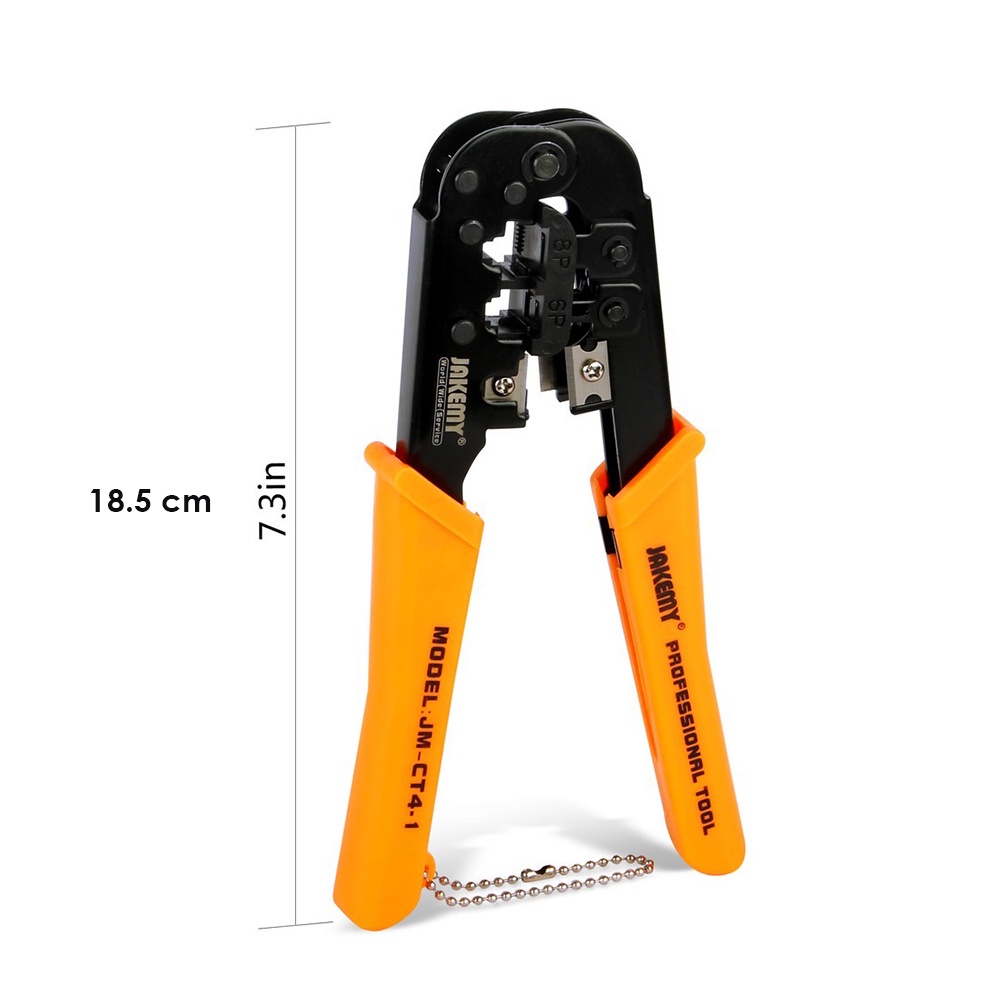 Jakemy JM-CT4-1 Tang Crimping Tool LAN Network Cable 6P 8P