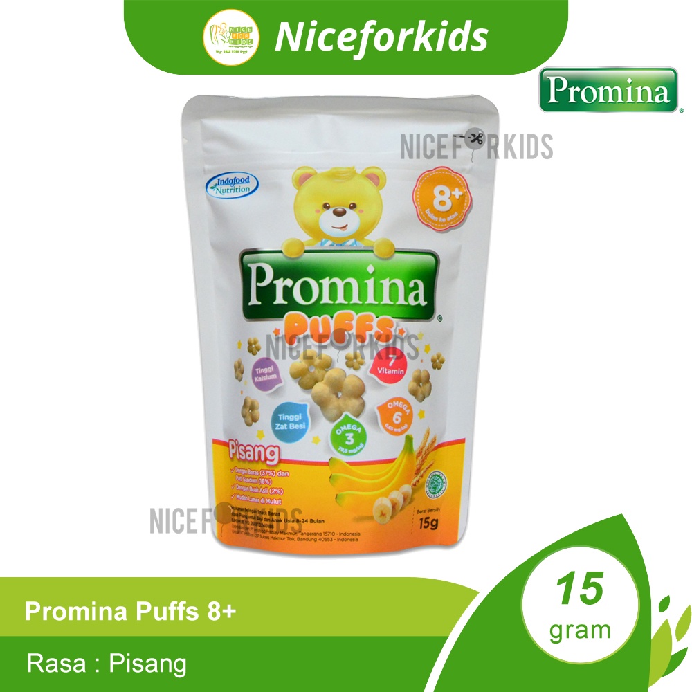 Promina Puff Snack Anak Aneka Rasa dari Promina Puffs Untuk Camilan Cemilan Bayi