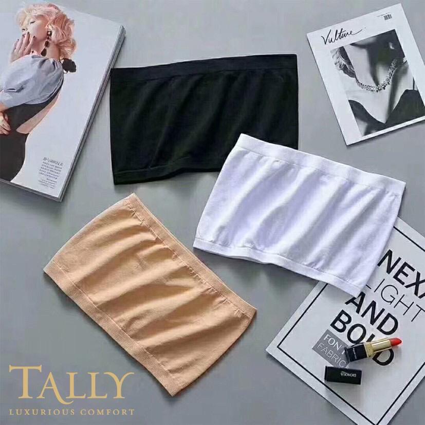 MURAHHH BRA KEMBEN TALLY W002 Rajut Polos pendek tanpa Busa KembEN | ALLSIZE | BAHAN BAGUS | BAHANBODY