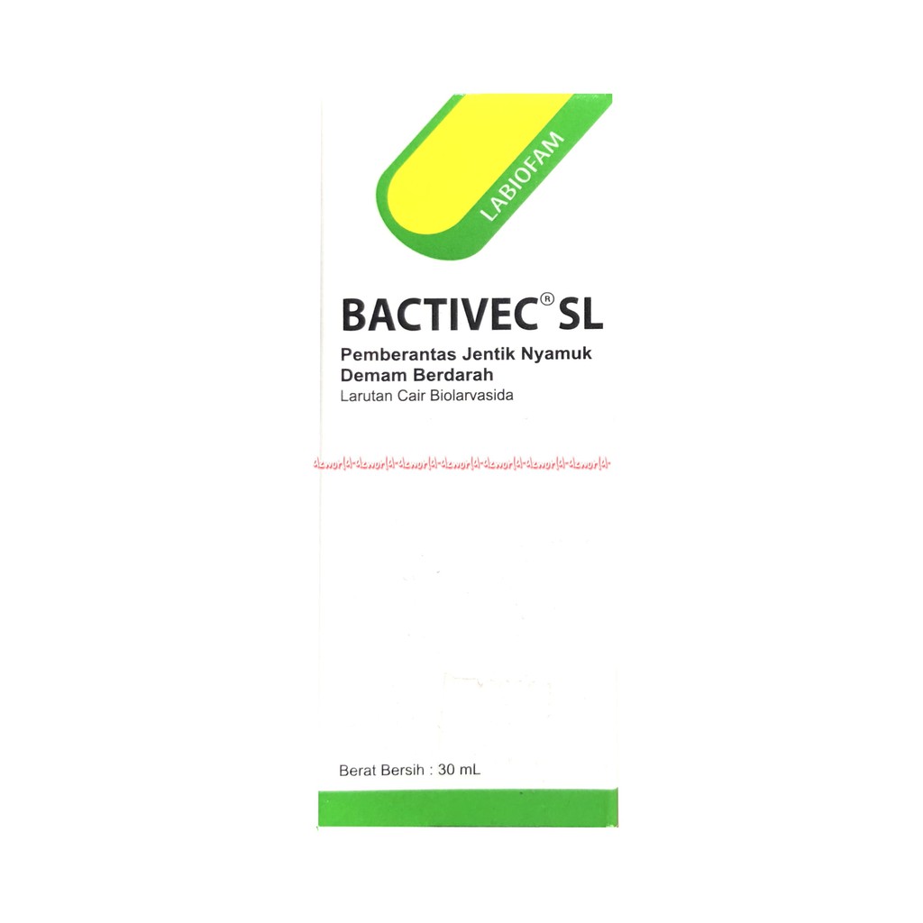 Bactivec SL Pemberantas Jentik Nyamuk Demam Berdarah Larutan 30ml Pembasmi Jentik Nyamuk DBD