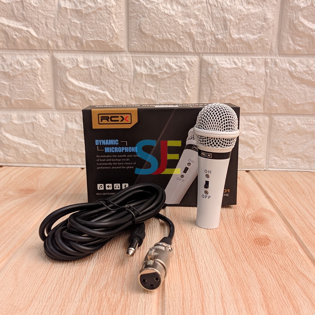 Mic RCX RM501 / Microphone Kabel RCX / Mic Kendang