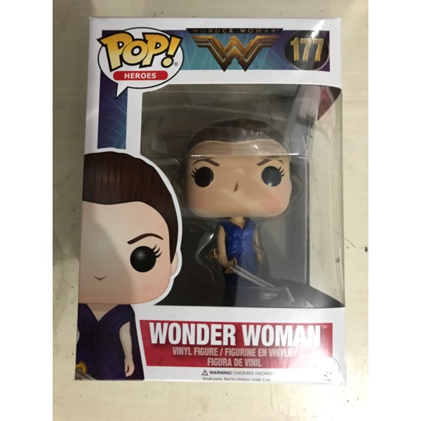 Funko POP Heroes: Wonder Woman - Wonder Woman Blue Dress Gown