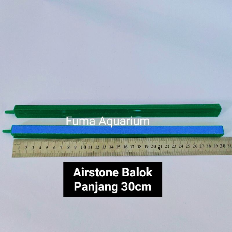 Airstone Panjang 30cm (12 inch ) Batu Airasi Aerator Pemecah Gelembung Model Balok TY