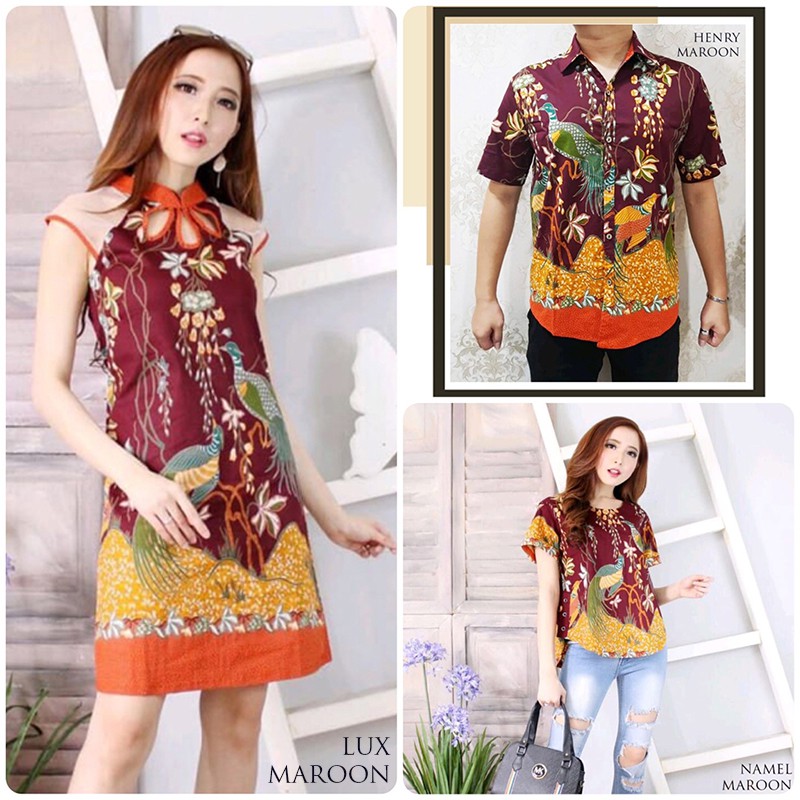 HENRY MAN STANDAR &amp; JUMBO - Kemeja Batik Pria