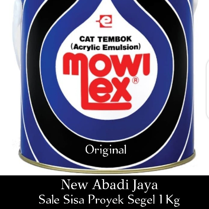 Cat Tembok Mowilex Emulsion 1 Kg Sale Sisa Proyek Segel