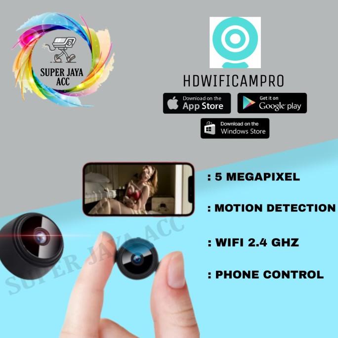 SPY CAM A9 MINI CAMERA WIFI 5MP MICRO KAMERA KECIL SMART IP CAM CCTV