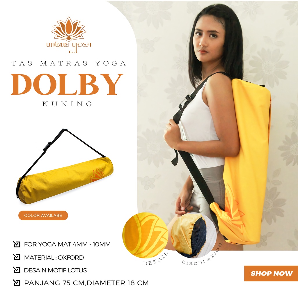Tas Matras Yoga / Tas Senam Yoga Dolby / Tas Yoga Lululemon / Tas Yoga Manduka / Tas Yoga Murah / Yo