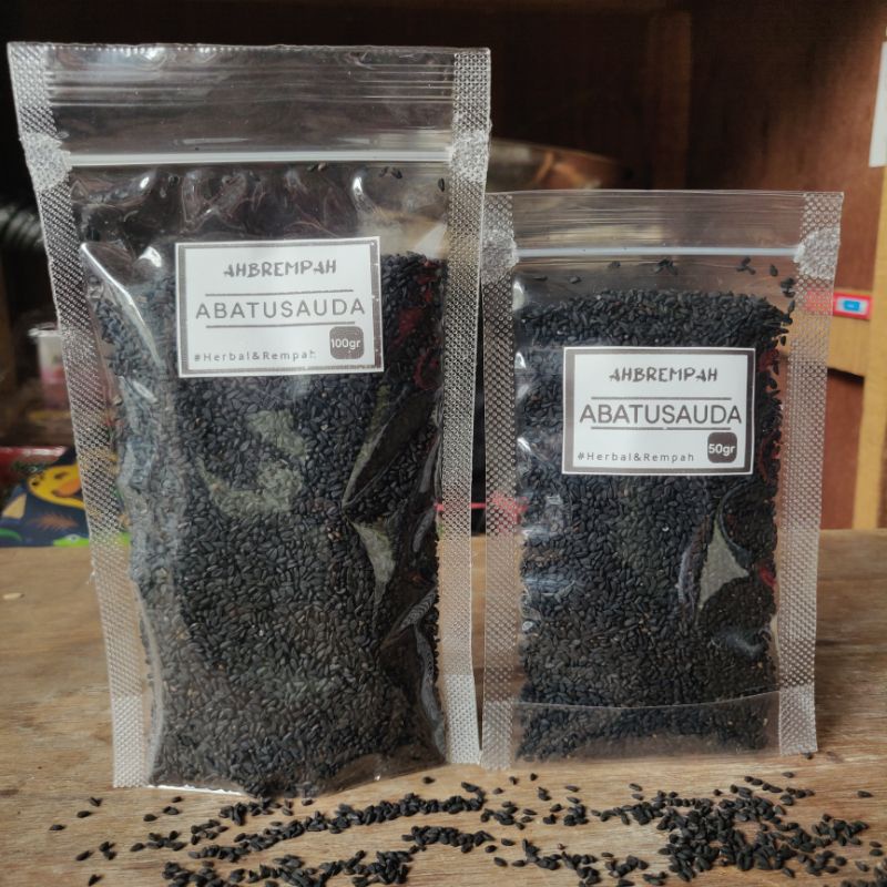 

Jinten hitam, Habbatusauda, Abatusauda 100gr