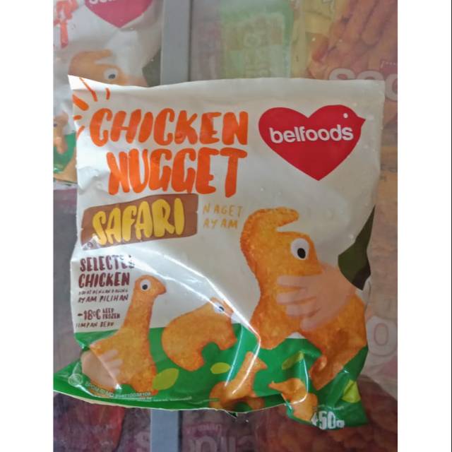 

BELFOODS Nugget Favorite Safari (Naget Ayam) 450gr