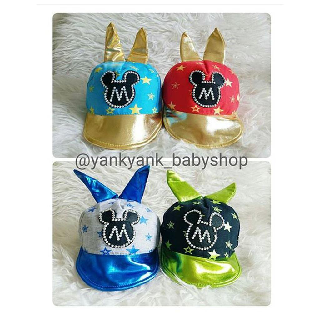 ♥BabyYank♥ TOPI FASHION 3D MICKEY