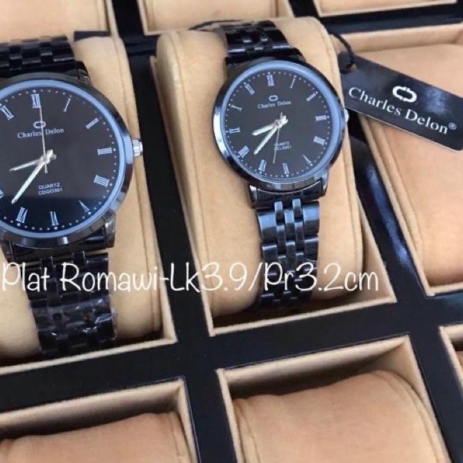 ➮ JAM COUPLE CHARLES DELON ORIGINAL ANTI AIR SUDAH COUPLE ℗