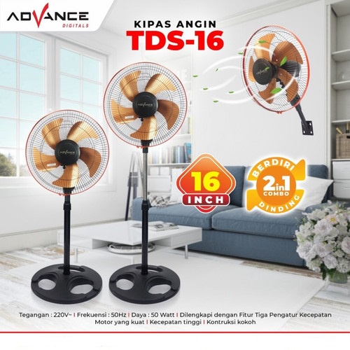 Kipas Angin Advance 16 Inch BESI TORNADO TDS16