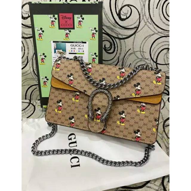 Tas Gucci Dyonisius Mickey Series