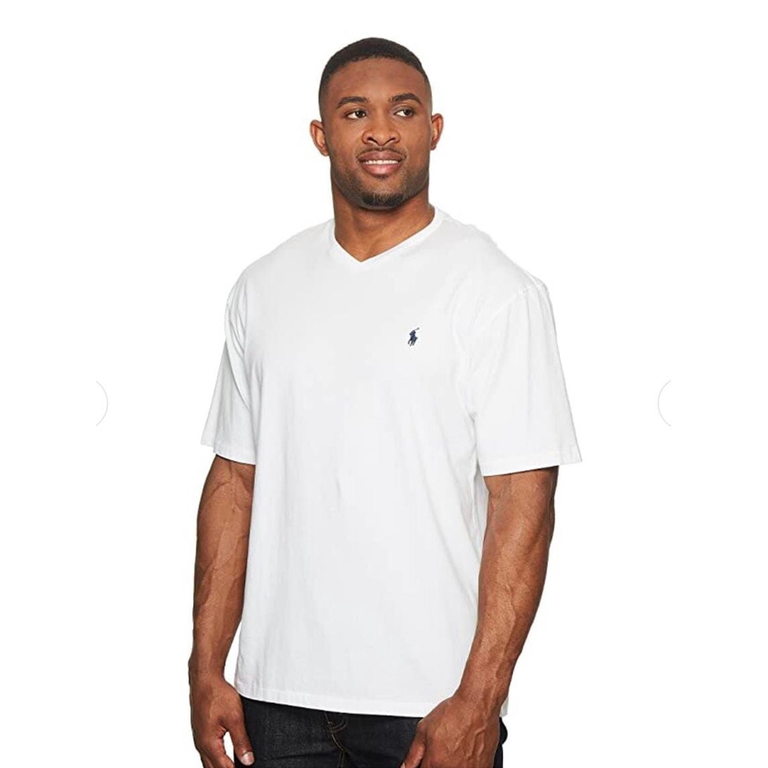 Kaos Polo Ralph Lauren big Tall t shirt White