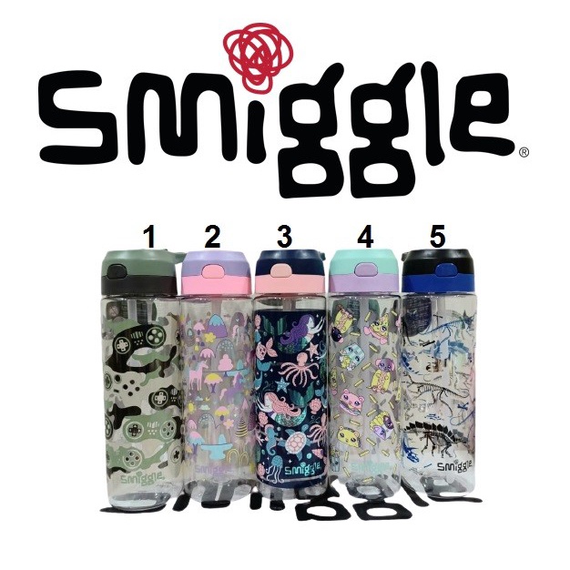 Botol Minum Semprot Smiggle Ori Spritz Spray Drink Bottle 700ml