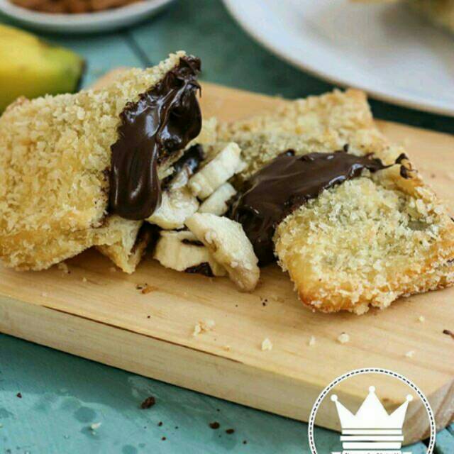 

Chocolate lava meet banana