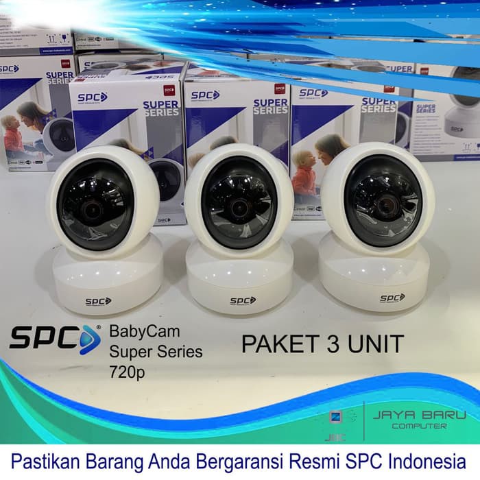 IP    Paket 3 Cctv wifi ip camera Babycam SPC smart 720p Garansi Resmi    CAMERA