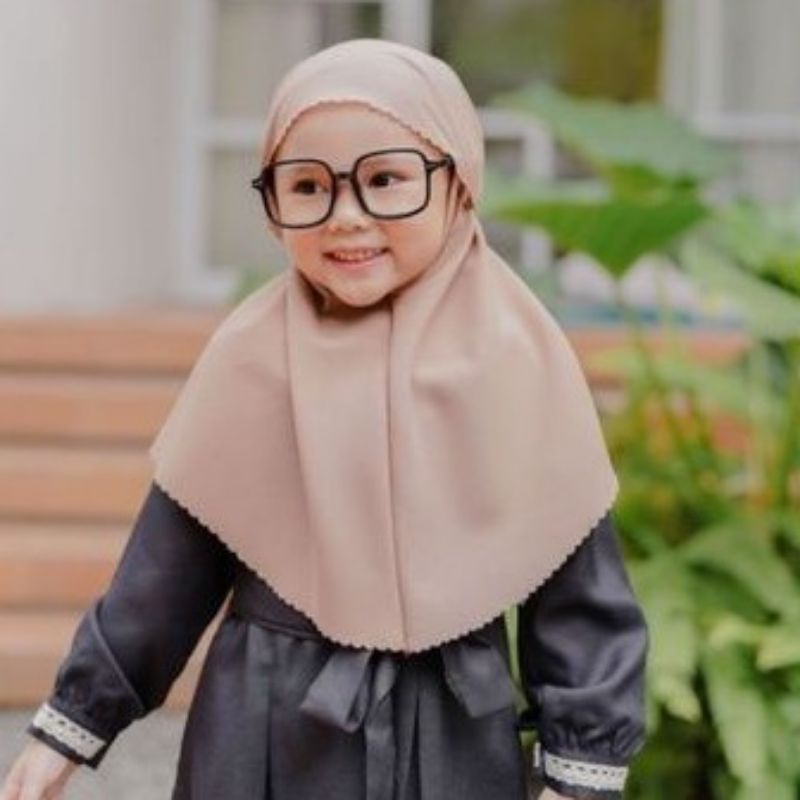 hijab anak Maryam tali lasercut