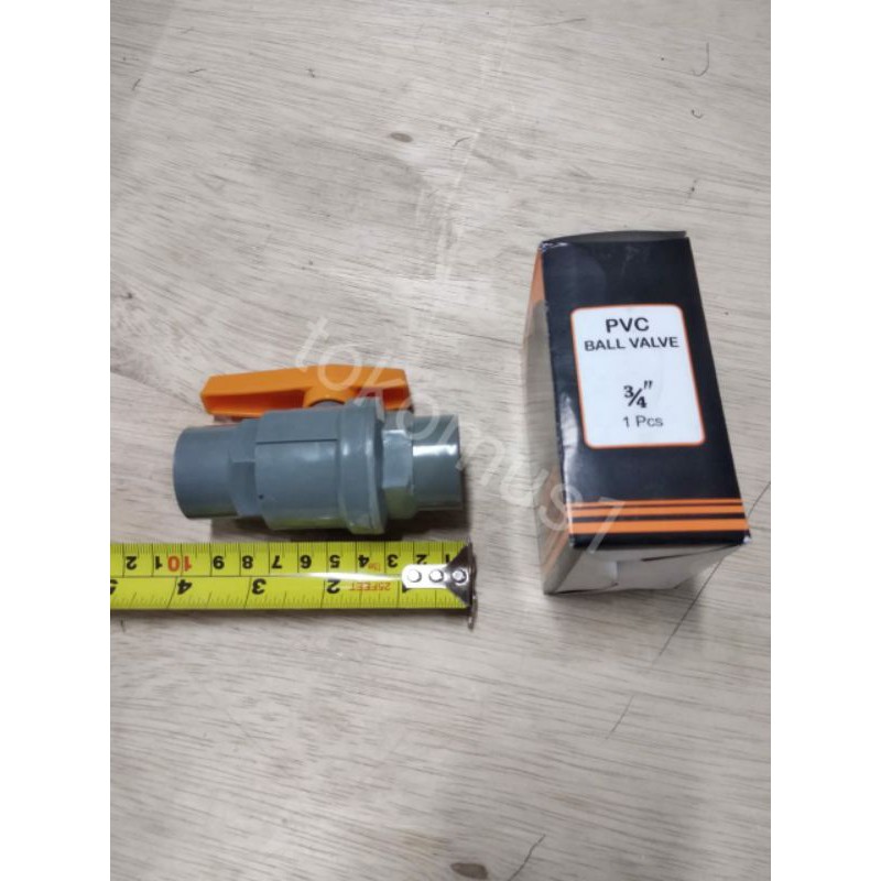 BALL VALVE/STOP KRAN PVC 3/4 BALVALVE/BOLVALVE/STOP KERAN