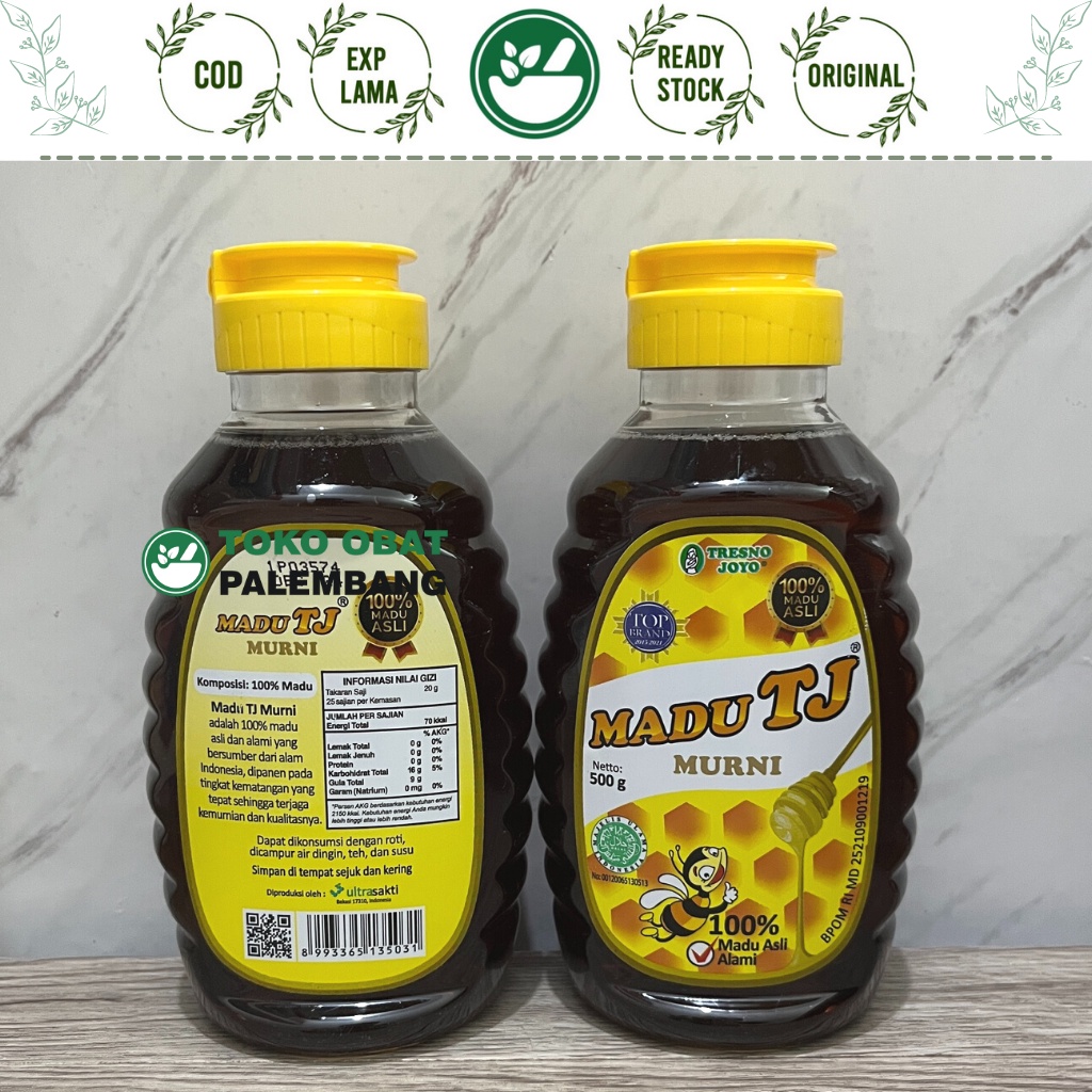 

MADU TJ MURNI 500 GRAM TRESNO JOYO PURE HONEY MADU TRESNO JOYO 500GR