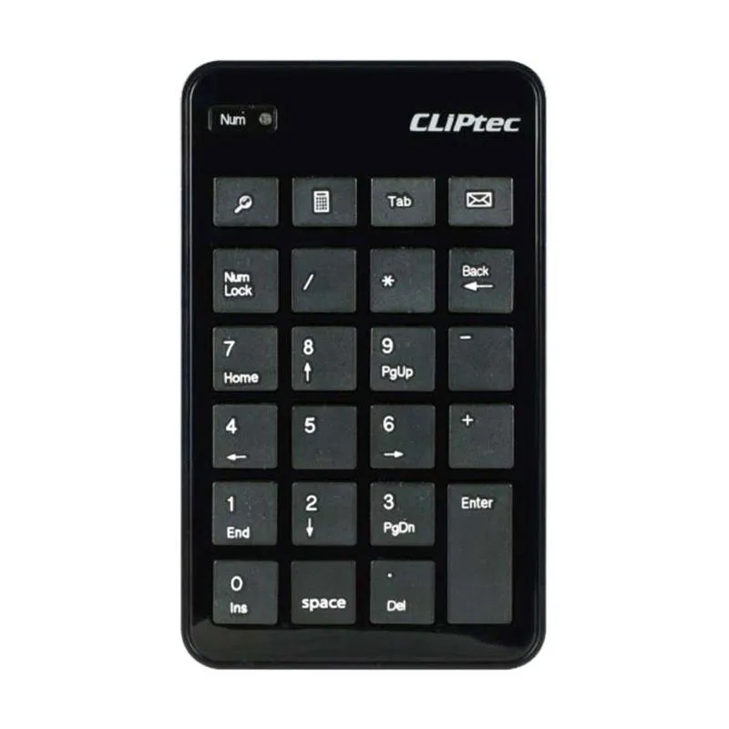 Numeric Keypad CLIPtec RZK222 AIR RAPID Wireless - CLIPtec RZK 222