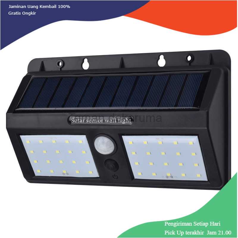 TD-DHA DUOGU Lampu Solar Sensor Gerak Outdoor Weatherproof 40 LED - L40