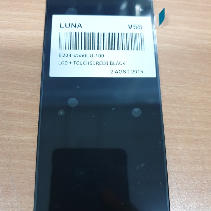 {SuheStore} LCD TOUCHSCREEN LUNA V55 / V LITE - Hitam Diskon