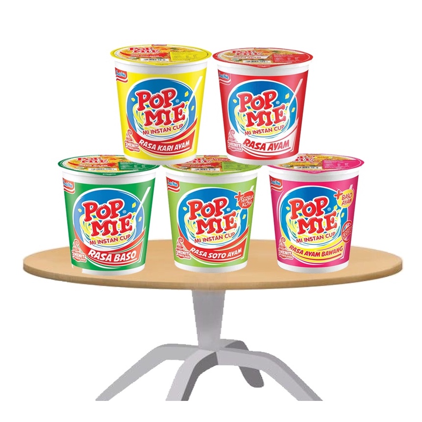 

Pop Mie Kuah 75gr All Varian|Mie Instan Murah Siap Saji