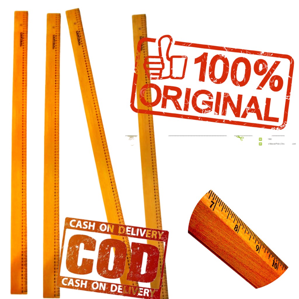 

PENGGARIS PANJANG MISTAR UKURAN 100 CM BAHAN KAYU ASLI CENTRAL