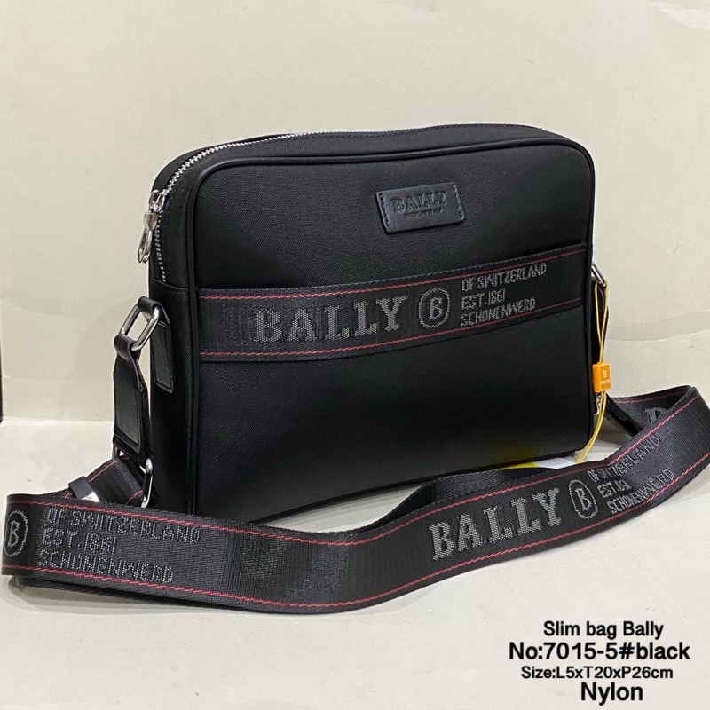 Bally cross body 1:1 tas selempang pria bally messenger bag bally tas slempang pria bally