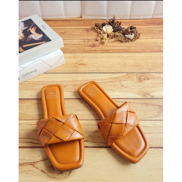 ABBUSHOES RN 06 sendal teflek ketupat andin 1cm