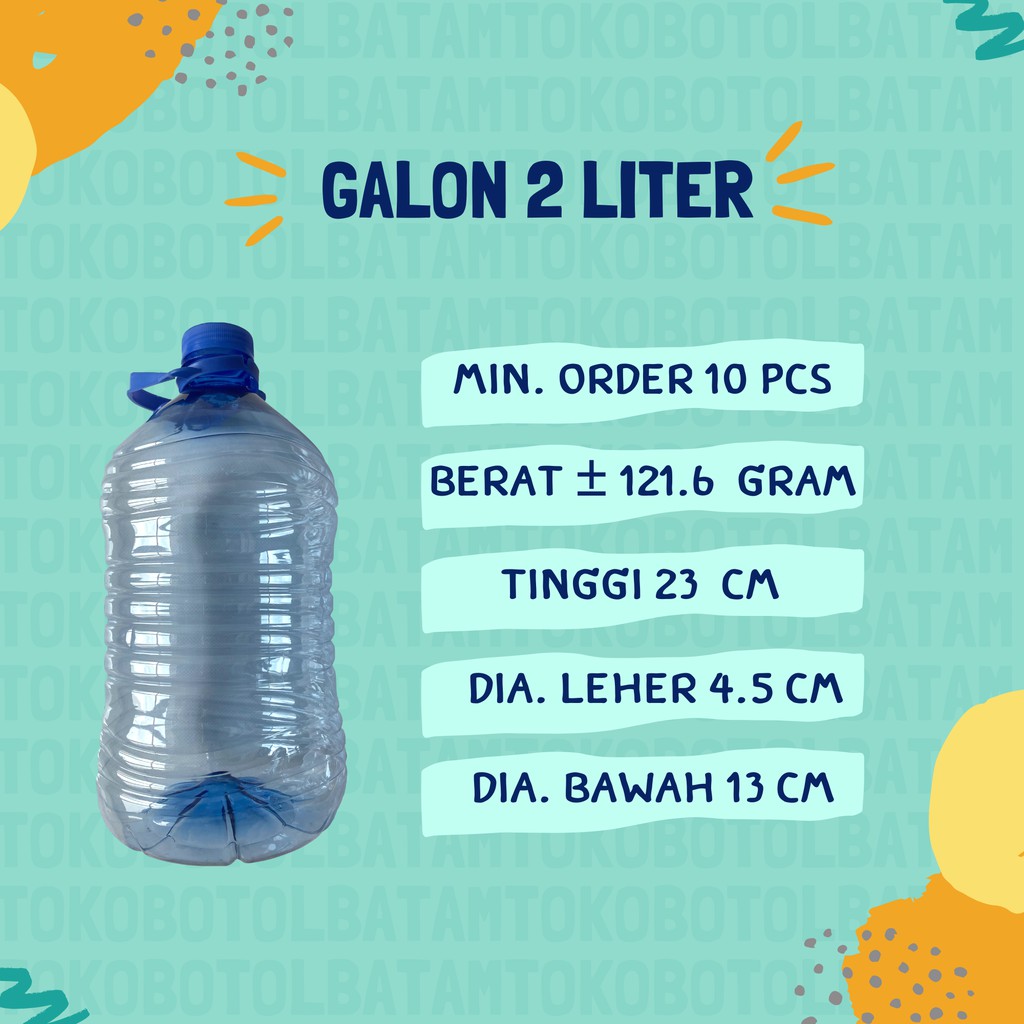 Galon Mini 2 Liter