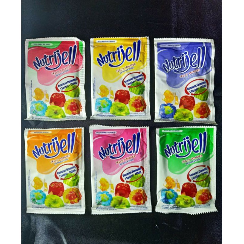 

NUTRIJELL ANEKA RASA / Nutrijell Cincau / Nutrijell Kelapa / Nutrijell buah