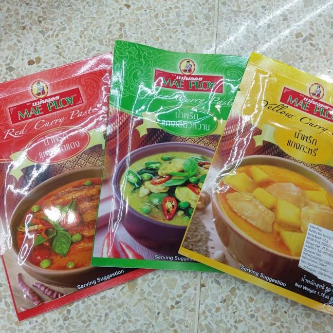 

#@#@#@#@] mae ploy curry 50 gram / bumbu kari thailand