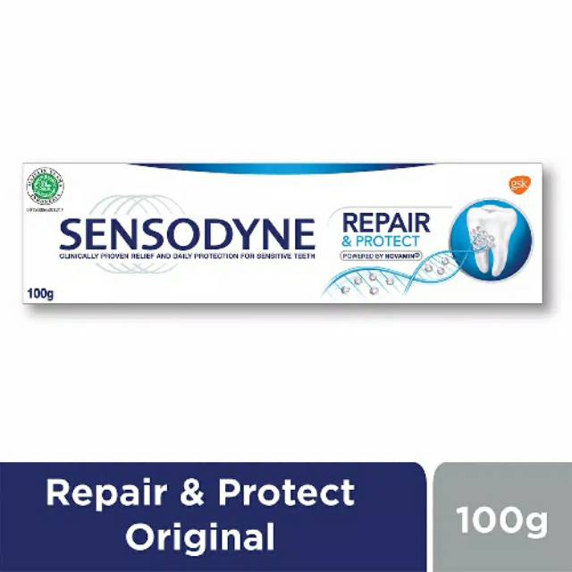 PROMOSI SENSODYNE 100gr REPAIR&PROTECT ORIGINAL EXTRA FRESH PASTA GIGI ODOL SENSITIVE DISKON MURAH