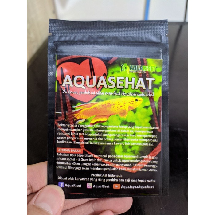 Aquasehat Bakteri Starter Aquascape