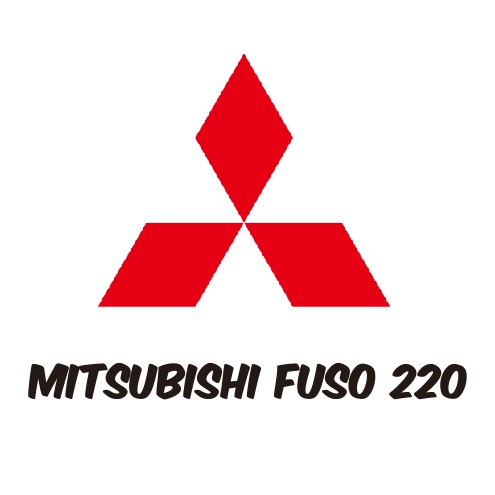 Pola Miniatur Truk Mitsubishi Fuso 220 / Truk Tronton