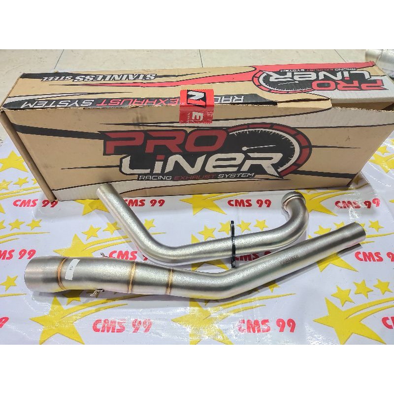 Pipa Header Leheran PROLINER original CBR facelit ,R15 V3,R15 V2,Sonic,Gtr,Mx