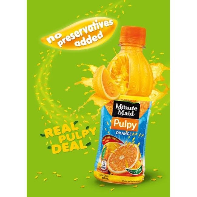 

MINUTE MAID PULPY ORANGE - 350ml