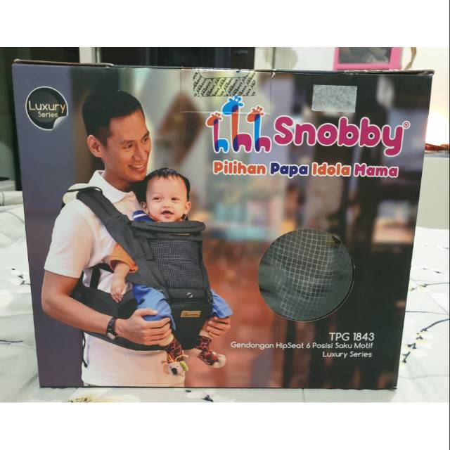 Gendongan Bayi Hipseat Snobby Luxury TPG 1843