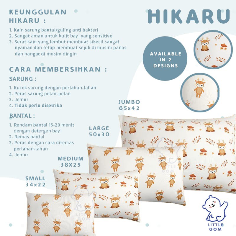 Hikaru Premium Bantal bayi dan dewasa Shopee Indonesia