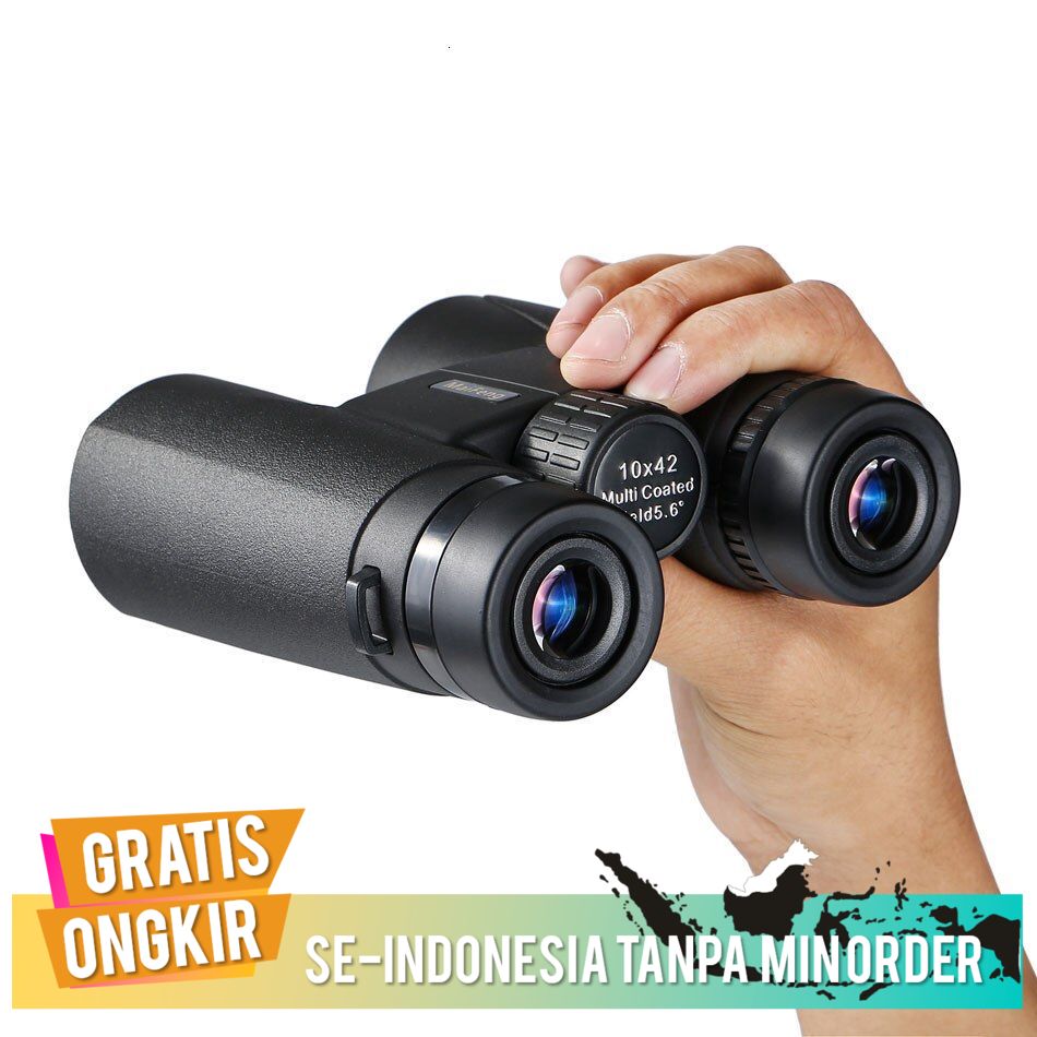 ( GRATIS ONGKIR )Teleskop HaleBor 12X42 teropong HD Teropong Militer Kualitas Tinggi untuk Berburu