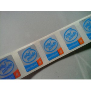 stiker intel pentium 4 original