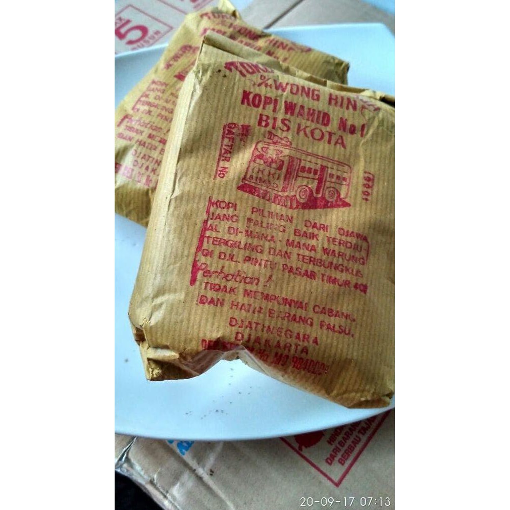 

DISKON! Kopi Wahid No. 1 Merk Biskota