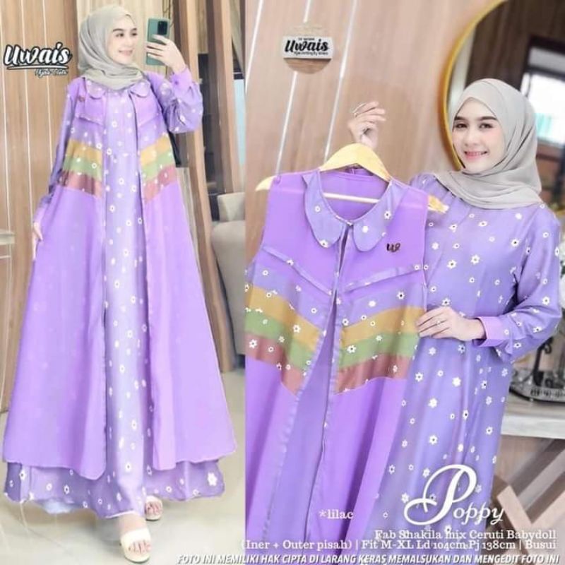 Gamis set rompi