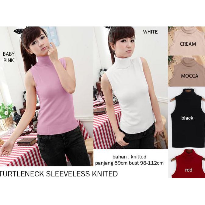Sale Blouse Turtle Neck Wanita / Blouse Inner Dalaman Jas Blazer Kantoran Terbaru